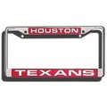 Cisco Independent Houston Texans License Plate Frame Laser Cut Chrome 9474640267